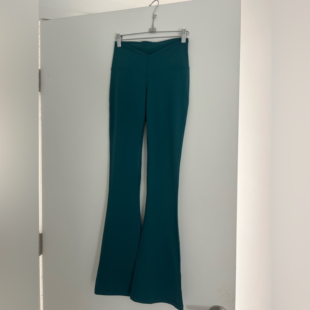 Lululemon Align V-Waist mini flare pant storm teal 6 NWOT